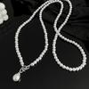 Trendsetting Crossbody Pearls Chains Sophisticated Pearls Body Chain Jewelry with Crossbody Designs for Night Parties
