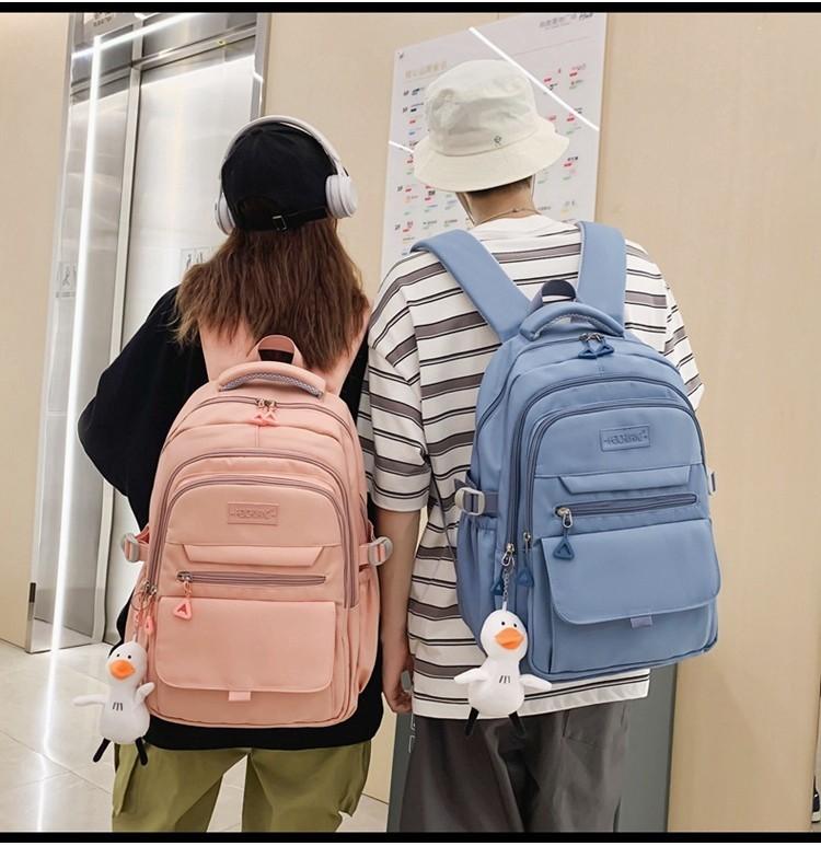 Large Capacity Waterproof Backpack For Women And Men Ideal For High School And College Students