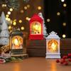 Christmas Snowman and Santa Lantern Night Light