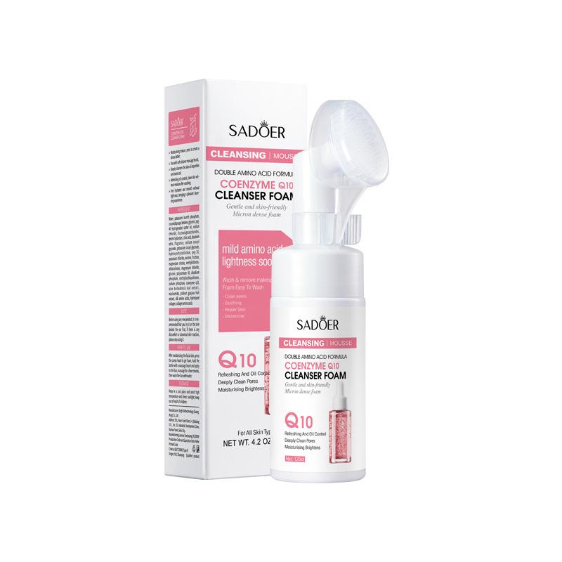 SADOER VC Amino Acid Cleansing Mousse - English Label Facial Cleanser