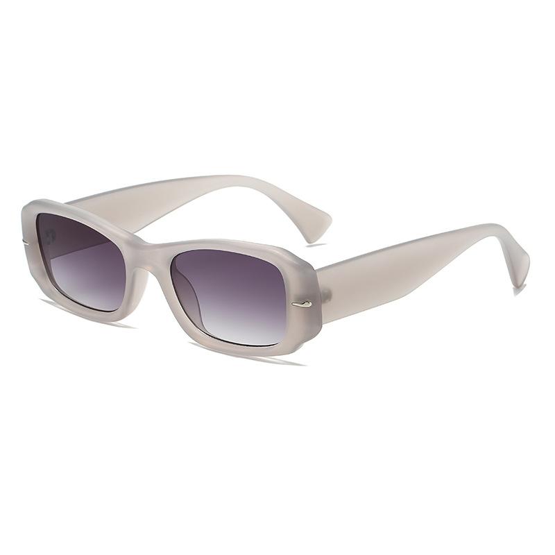 New Luxury Retro Leopard Print Women Sunglasses  Brand Jelly Color Gradient Rice Nail Design Trendy Men Sun Glasses Uv400