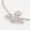 Vivienne Westwood Damen Grace Relief Armband Grau 61020054