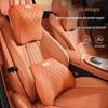 Universal Four-Season Car Seat Headrest & Lumbar Support Set L6/L7/L8/L9