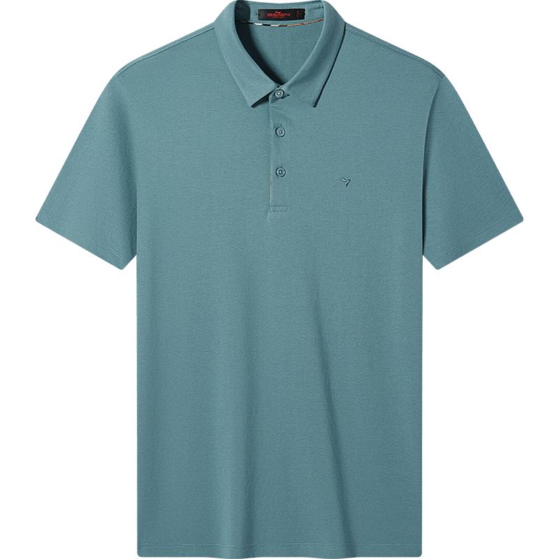 

Men s Xinjiang Cotton Short-Sleeve Polo Shirt XL