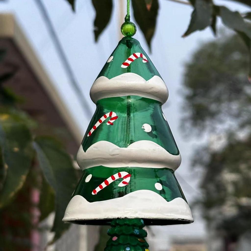 Hand-Painted Glass Wind Chimes for Student DIY Projects and Outdoor Decor