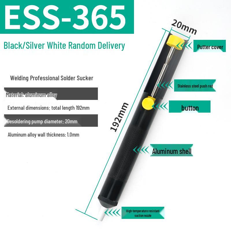 ELECO Solder Sucker Pump - Powerful Desoldering Tool for Circuit Board Repair
