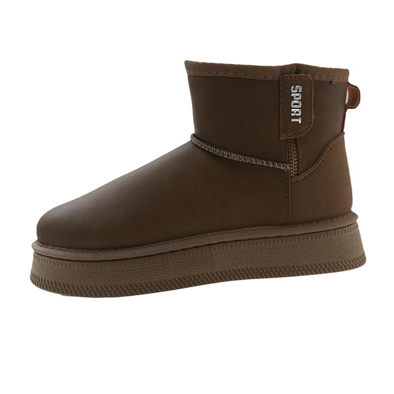 

Invierno mujer corto de peluche botas de nieve Calientes zapatos casuales nueva замшевые туфли челси 41 хаки