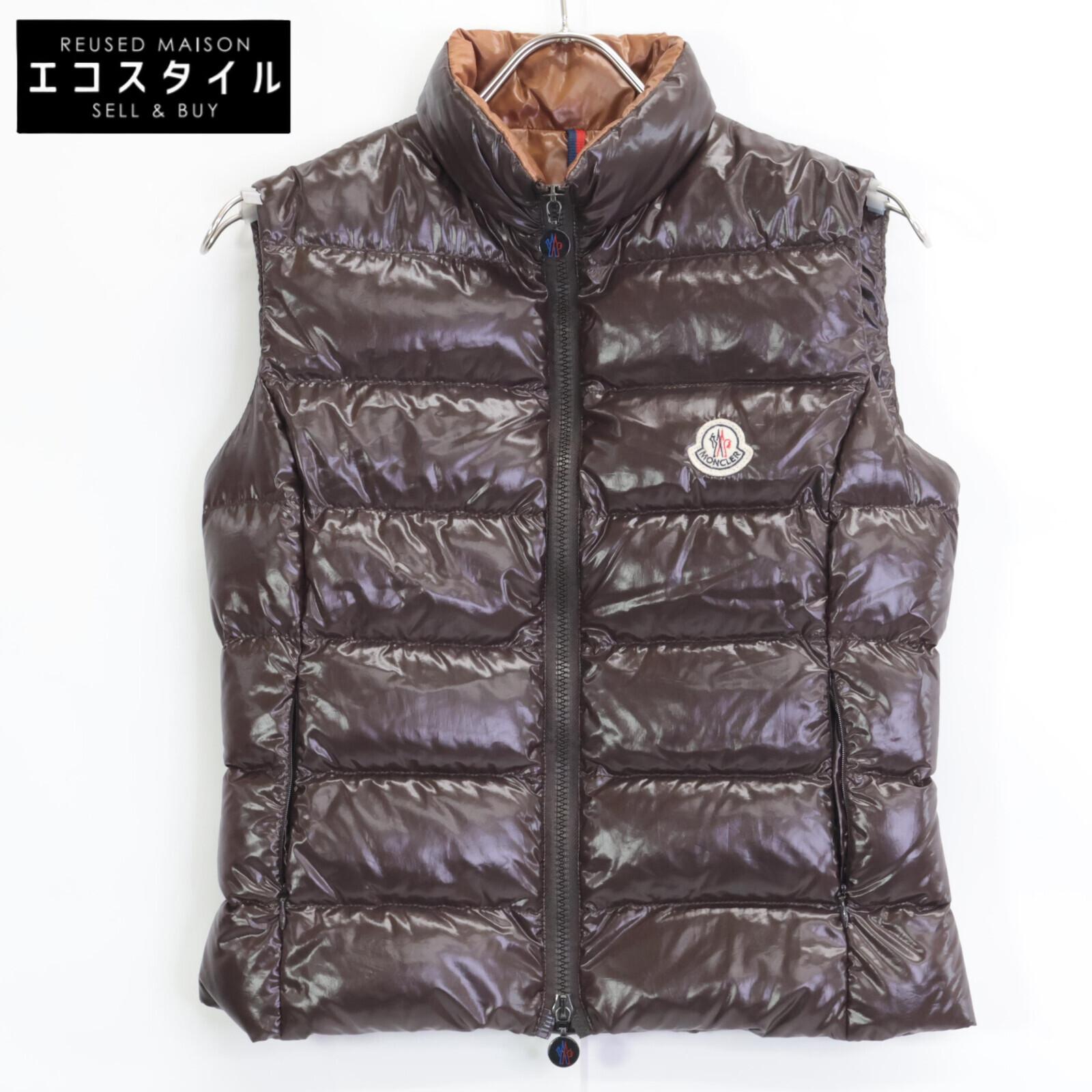 

MONCLER GHANY down vest Jacket 0 BrownUsed