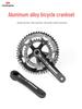 PROMEND Lightweight Aluminum Hollow Integrated Crankset 50-34T for 9-12 Speed Road Bikes