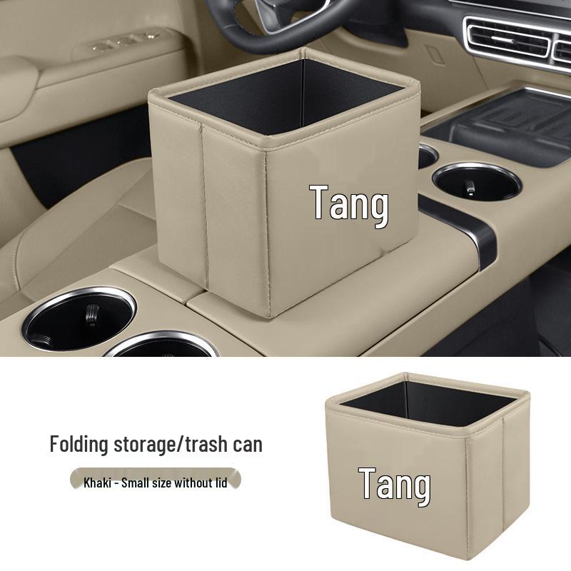 Foldable Car Trash Can and Storage Bag for BYD Tang EV/PRO/PLUS/L