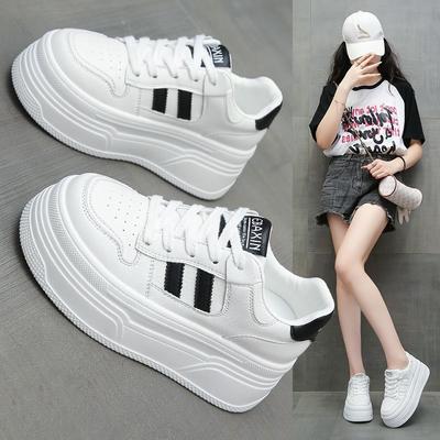 22 New Autumn Breathable Casual Height-increasing Sports Shoes Teen Dad Shoes Trendy Shoes