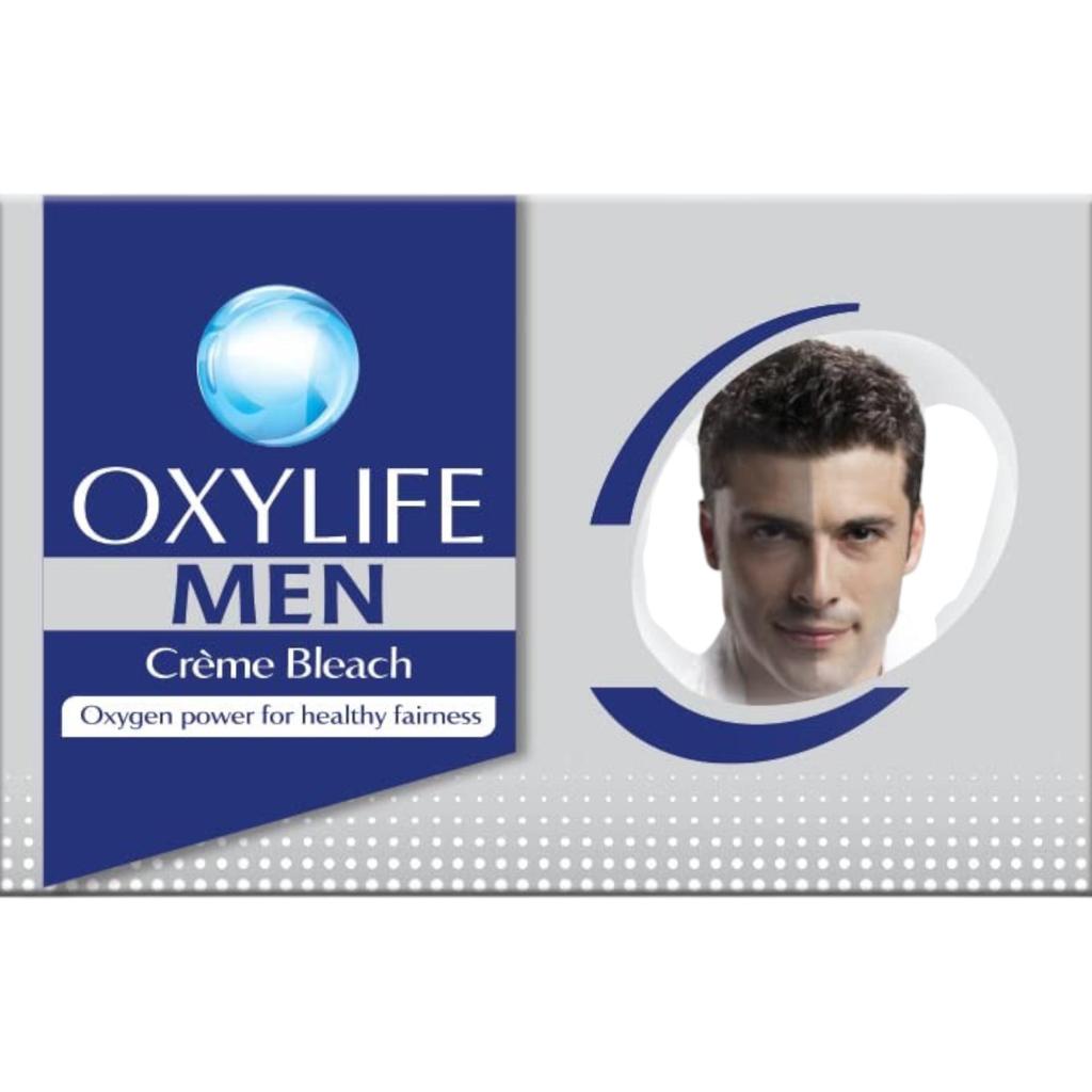 Oxylife Men Krem Rozjaśniający 150g Do Rozjaśniania Skóry, Redukcji Przebarwień i Usuwania Opalenizny