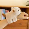 Simulation Slap Bracelet Series Capybara Turtle Backpack Capybara Plush Wrist Band  Home Decor
