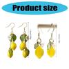 Elegant Fruit Themed Drop Earrings Comfortable Wear Portable Designs Jewelry Accessory for Daily Stylish Outfits
