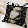 Rock DDeftones Band Pillow Cover for Bedroom Room and Living Room Sofa Decorative Cushion Cover