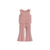 Girl Summer Clothes Set With Soft Polyester Fabric For Kids Ages 3 To 8