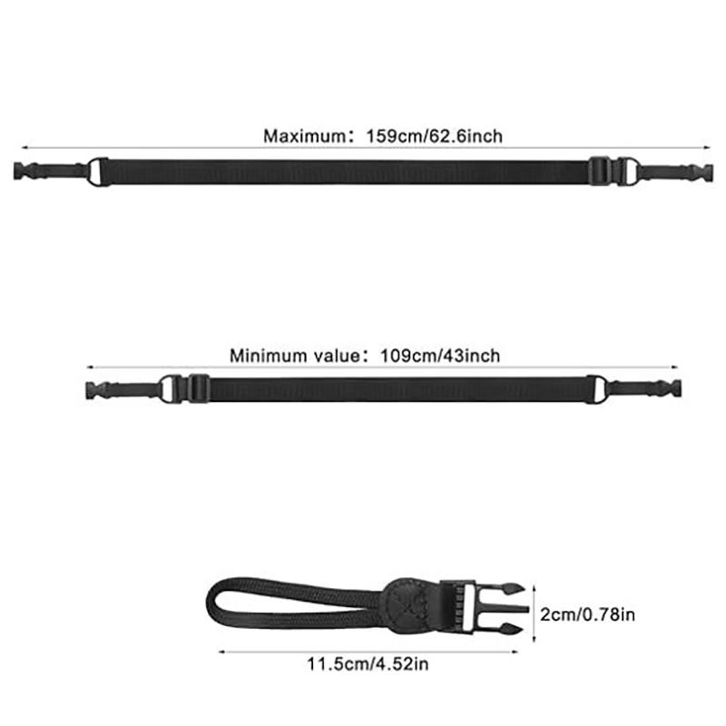 1Pc Portable Nylon Adjustable Shoulder Strap Quick Release Replacement Crossbody Belt Neck Tablet Camera Strap Lanyard