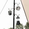Lightweight Tent Hook Easy To Carry & Install Hook Long Service Tent Hook Slip Resistant Tent Hook 4pcs/set for Campers