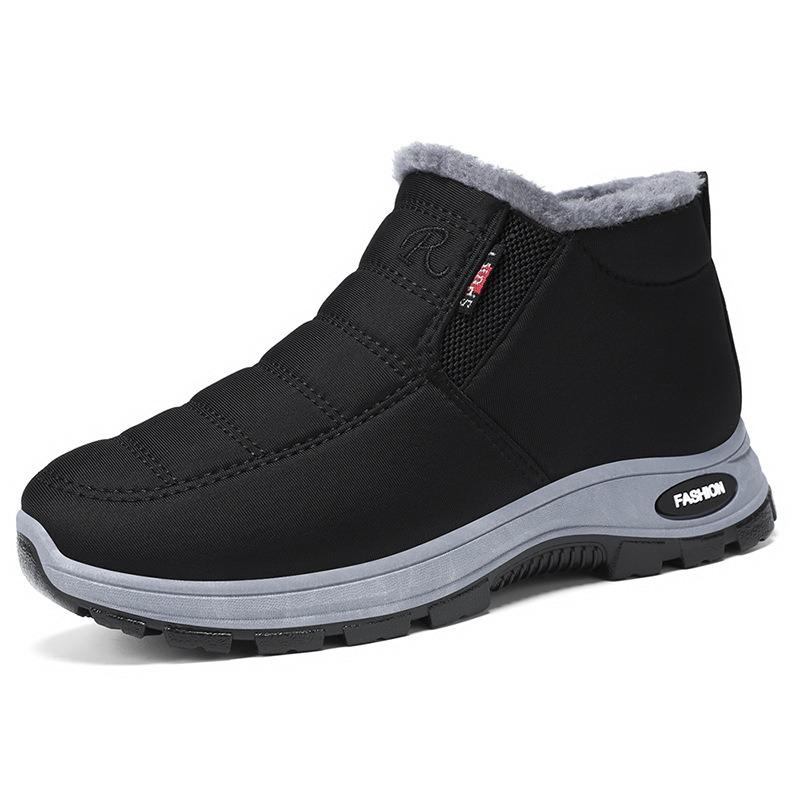 Cotton shoes winter women s shoes warm casual shoes one pedal piled thickened cotton boots 35