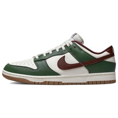 Dunk Low Gorge Green Team Red Men Sneakers White Gum-Medium-Brown FB7160-161