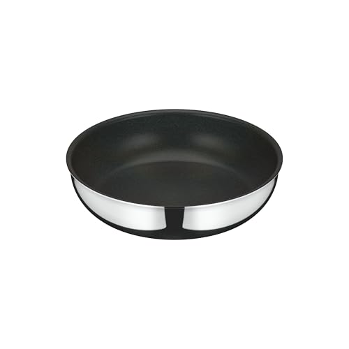 

Thermos Durable Series Detachable Handle Frying Pan KVF 26cm, Induction and Gas Compatible, Stainless Steel, KVF-026 S