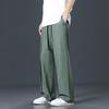 Xiaofu Men's Ice Silk Wide-Leg Casual Pants
