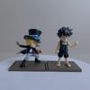 7Pcs Anime One Piece Figure Luffy Zoro Sabo Sanji Dracule Mihawk Ace Trafalgar D. Water Law Set Model Toy Gift Collection