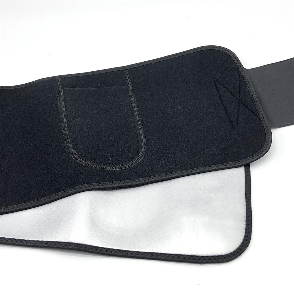 Waist Support Waist Trimmer Belt Unisex Exercise Weight Loss Burn Shaper Gym Fitness Belt with Phone Pouch