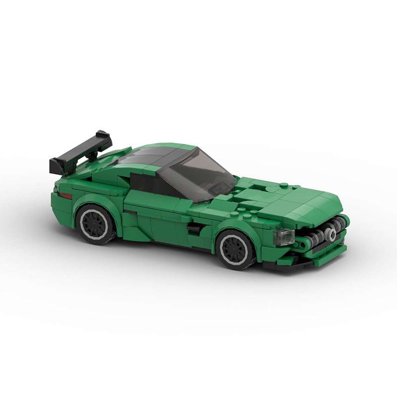 Compatible MOC Building Blocks - Creative Racing Sports Car Toy for Kids