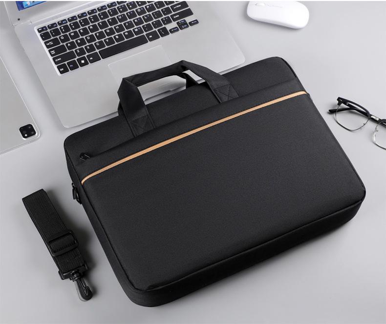 Men's 15-16 Inch Laptop Shoulder Bag - Large Capacity Business Briefcase Gift