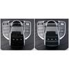 For Mercedes Benz C E Class 15-18 Car Console Handwriting Mouse cover decoration