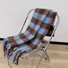 Winter Scarf For Women Cashmere Warm Plaid Pashmina Blanket Wraps Female Thick Soft Bufanda Big Tassel Shawl Long Poncho Echarpe