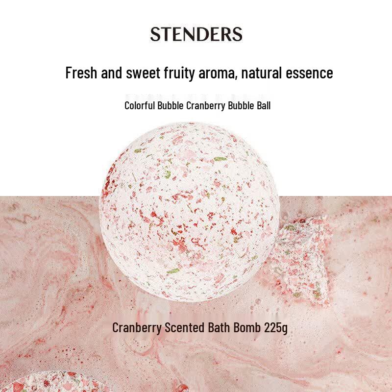 Stenders Cranberry Fragrance Bath Bomb