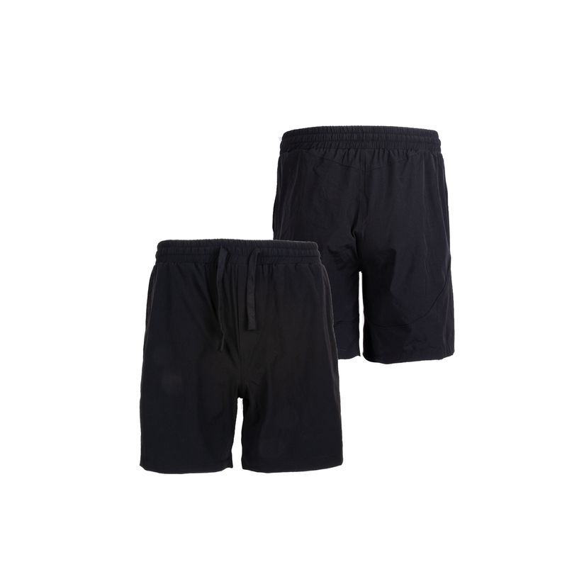 

Gtal American Cool Shorts Summer Sports Breathable Quick Dry Training Short-Length Pants Pure Color Elastic Thin Casual Pants Black 2XL