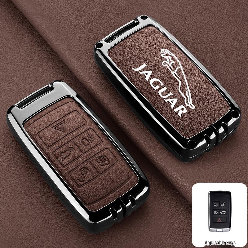 Husă Cheie Auto Jaguar XFL, Protecție Metalică Premium pentru 2023 XEL, F-Pace, XJL, F-Type.