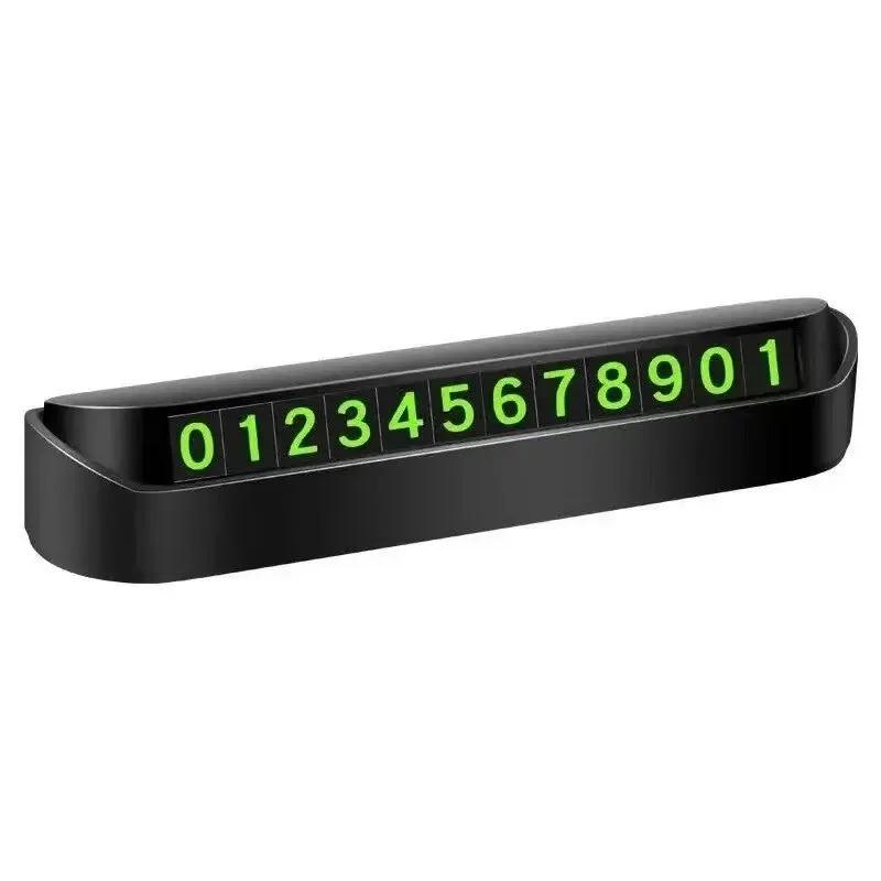 Temporary Parking Card Phone Number Plate Stop Car Park Automobile Accessories
