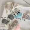Ladies Spring and Summer New Silicone Non Slip Cartoon Cotton Breathable Heel Invisible Socks