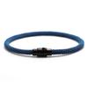 New Simple Style Rope Bracelet Men Grade A 4mm String Leisure Pulseira Outdoor Cool Biker Hand Accessories Hombre Gift For Him