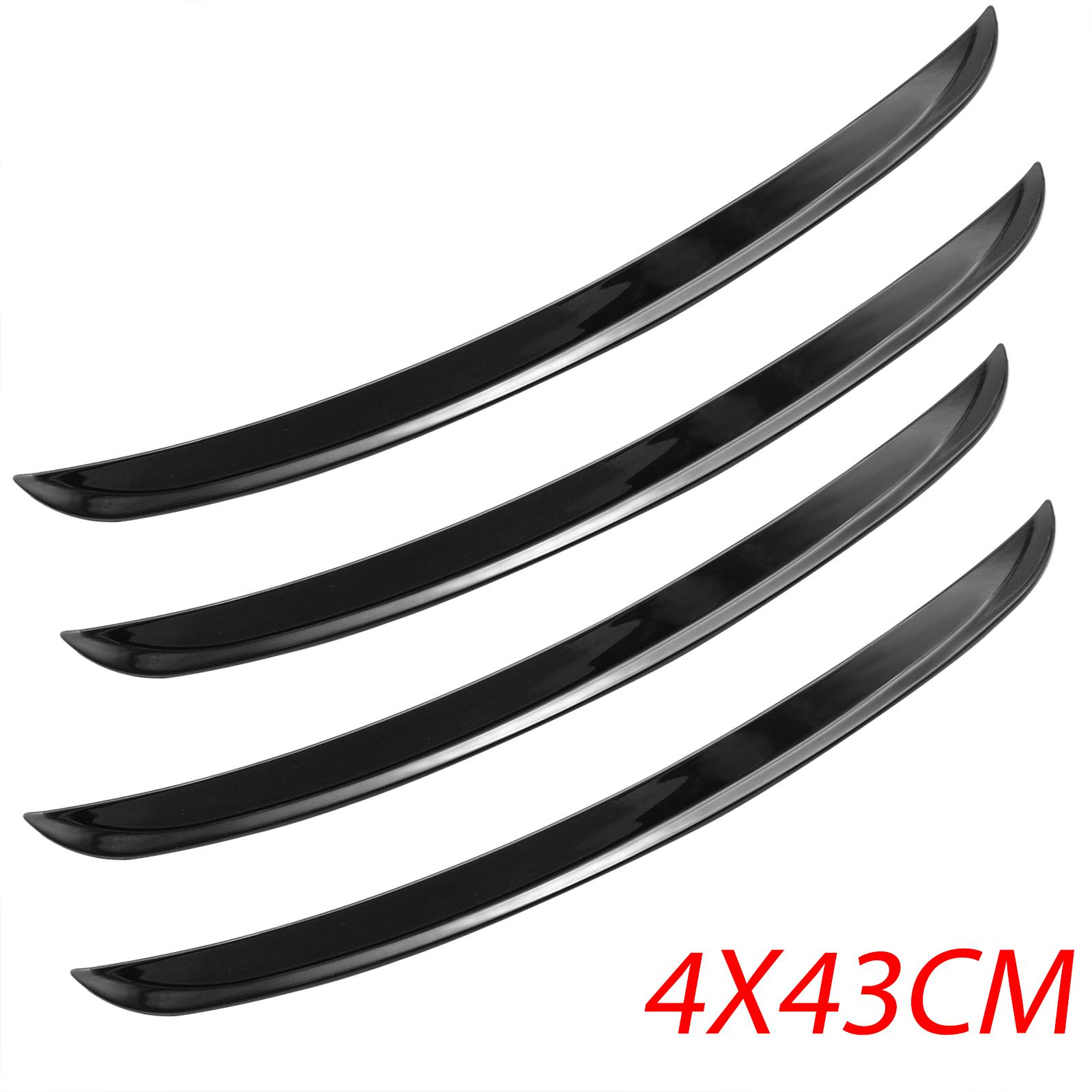 

2 шт./4 шт. колеса автомобиля, арка для бровей, расширители крыльев, накладка, брызговики, защитные полосы для губ, брызговики, универсальные автомобильные аксессуары, черные 43cmX4