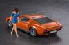 Hasegawa Lamborghini Miura P400SV Figurka Dziewczyny Model Plastikowy 20423 1/24 z Włoskim