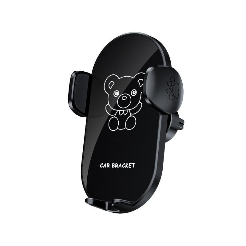 Car Phone Holder New Car Navigation Support Little Bear Cartoon Car Vent Mobile Phone Holder