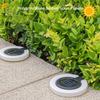 1/4Pack Solar Outdoor Lights,LED Waterproof Atmosphere Light,Warm White Lamp,for Garden Fence Buried Lawn Porch Walkway Decor