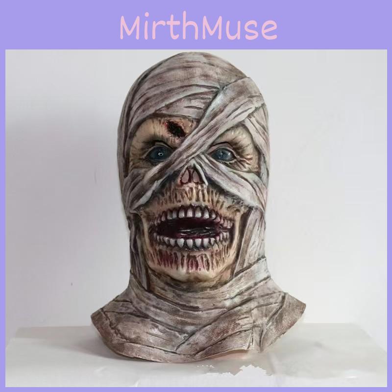 Latex Halloween Mummy Mask With Diy Terror Style For Holiday Costumes Events And