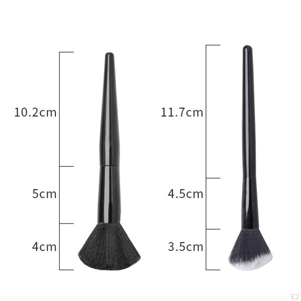 2Pcs Car Detailing Brush, Detail Cleaning Brushes Interior for Ashboard