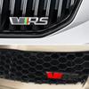 VRS Logo Car Front Grille Emblem Metal Badge Decoration for Octavia Rs Fabia Rapid Superb Kodiaq Yeti Citigo Vision Kodiak