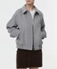 Musinsa Standard Woman Women'S Wool Blend Blouson Jacket [Grey]