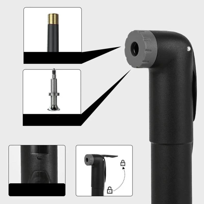 Bicycle Air Pump Mini Bike Pump Anti-corrosion Bicycle Pump Anti-corrosion Easy Installation Exquisite Workmanship