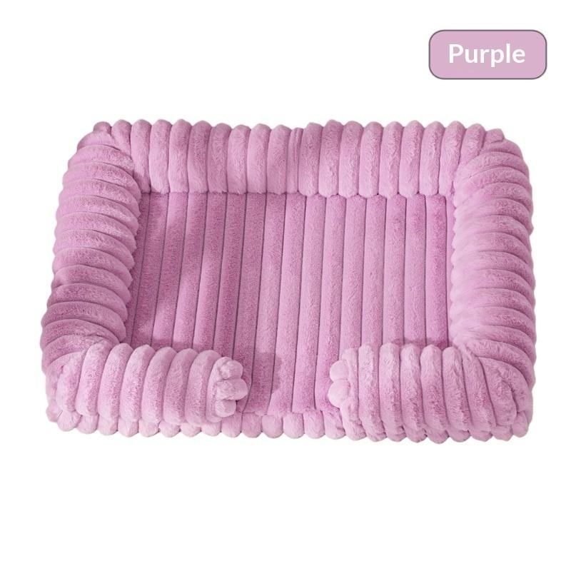 Cuccia Invernale Calda Impermeabile Tappetino per Animali Imbottitura Spessa Morbida per Cani Piccoli Durevole Lavabile Cuccia per Cane Gatto per Stagione Fredda Fondo Antiscivolo