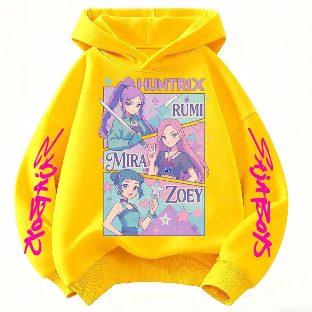 KPop Devil Hunter Hoodie Children's Clothing Princess Girls' Clothing Fashion Boys' Clothing Spring and Autumn Sports Shirt Children's Top