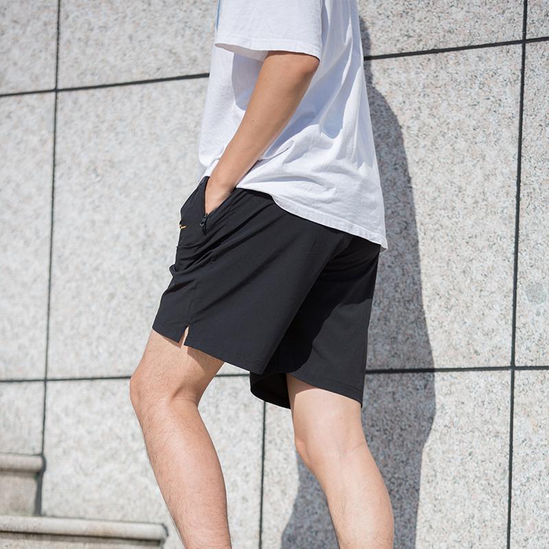 Mizuno Quick-Drying Breathable Woven Loose Lightweight Sports Shorts Unisex Shorts Black V2CF19Z109